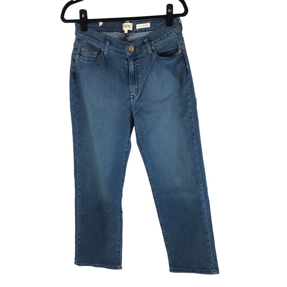 Jaen Womens Jeans Mom Lincoln DSB Medium Wash 30